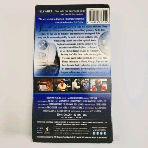 VHS Movie FLYWHEEL Widescreen 120 minutes - Picture 2 of 9